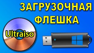 Как сделать загрузочную флешку windows 10 [upl. by Sadella]