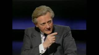 BBC 1  Question time  General election 2nd April 1992 Michael Heseltine  Plus continuity links [upl. by Esnahc]