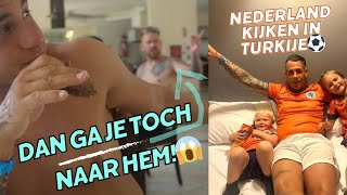 NEDERLAND KIJKEN IN TURKIJE ⚽️🦁 amp FLIRTEN MET EEN ANDERE MAN WAAR GLENN BIJ IS 😳🙈  270 [upl. by Atalya]