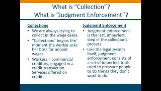 Labor Standards Enforcement Webinar Collection and Settlement Agreements [upl. by Ogir]