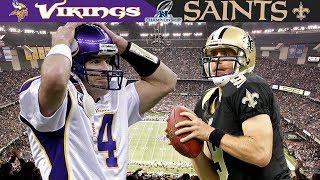 The Snafu in the Superdome Vikings vs Saints 2009 NFC Championship [upl. by Laurie]