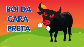 Boi da Cara Preta 🐮  Músicas Infantis Educativas  Gabi e Morango [upl. by Aiehtela921]