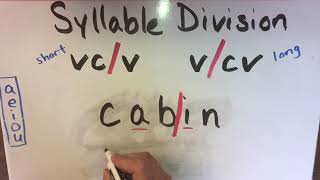 3rd  Phonics  VCV amp VCV syllable patterns [upl. by Alyat]