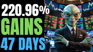 TRADE STOCKS LIKE A GOD 22096 Gains in 47 Days Members Only ALIEN LEVEL Stock Market Trading [upl. by Imnubulo29]