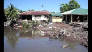 Pacific Islands Tsunami October 2009 American Samoa Tsunami Response [upl. by Athenian]