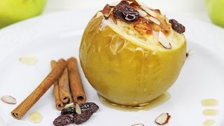 Easy Baked Apples Recipe  Baked Apples with Cream Cheese and Maple Syrup [upl. by Vladamar995]