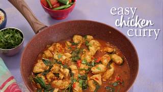 Slimming World Synfree easy chicken curry recipe  FREE [upl. by Ahdar]