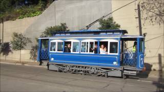 Barcelona Blue tram  El Tramvia Blau  Tramway  Straßenbahn  Catalunya [upl. by Assenaj]