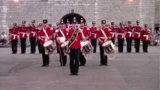 Fort Henry Guard Drums Sequence  August 25th 2012 [upl. by Haibot]