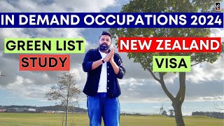 New Zealand Study Visa  Green List Courses  Green List Jobs  Path to PR [upl. by Aihsirt]