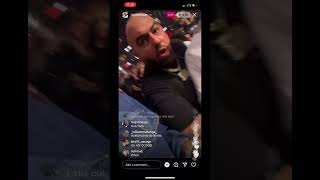 Tyron Woodley Mom Live Reaction to Her Son Getting Knocked Out By Jake Paul [upl. by Eerpud515]