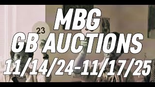 MBG  GB AUCTIONS  6PM CST  111424 [upl. by Adnoek26]