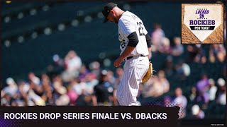 Locked On Rockies POSTCAST Rockies lose to Dbacks in series finale [upl. by Asseralc]