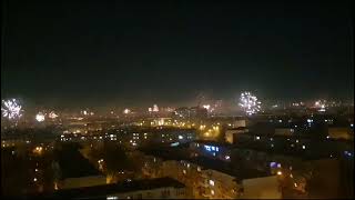 Revelion 2024 Focuri de artificii în cartierele din Ploiești [upl. by Ardnu]