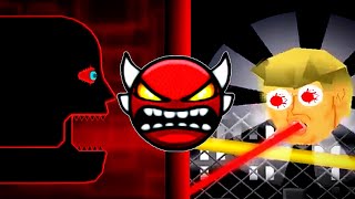 Top 5 weird geometry dash Boss Battles [upl. by Yliram]