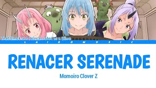 That Time I Got Reincarnated as a Slime S3  OP 2 Full『Renacer Serenade』by Momoiro Clover Z Lyrics [upl. by Aihsaei]