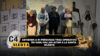 Detienen a presuntos falsificadores de billetes y les encuentran altares satánicos en la GAM CdMx [upl. by Nehgem]