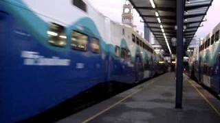 Sounder Train 1506 Arriving King Street [upl. by Kalikow256]