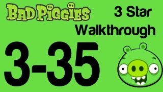 Bad Piggies  Level 335 3 Star Walkthrough When Pigs Fly  WikiGameGuides [upl. by Gauthier299]