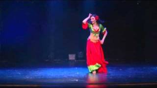 Turkish Gypsy Dance  Roman Havası  Eilat Festival 2011  Sophie Armoza [upl. by Naitsirhk]