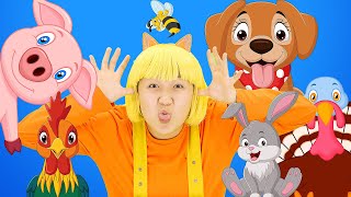 Farmer girl  Nursery Rhymes Kids Songs  Li Li Bo [upl. by Llennod545]