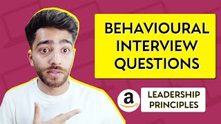 Amazon Interview Question Bank  Leadership Principles  INSIST ON THE HIGHEST STANDARDS [upl. by Landsman306]