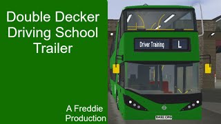 Double Decker Driving School Trailer [upl. by Ahtamat512]