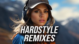 Best Hardstyle Remixes Of Popular Songs 2024  Hardstyle Music Mix 2024 [upl. by Marentic836]