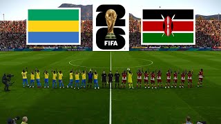 Gabon vs Kenya ● FIFA World Cup 2026 Qualification  16 November 2023 Gameplay [upl. by Niarbo92]