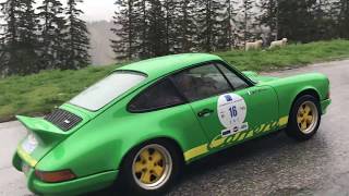 MEGEVE  ST TROPEZ CLASSIC RALLY  COURCHEVEL STAGE [upl. by Conant]