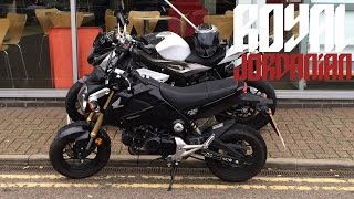 Honda MSX 125 Grom test ride [upl. by Shields]