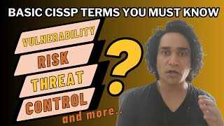 Basic CISSP Security Terms You Must Know [upl. by Resaec]