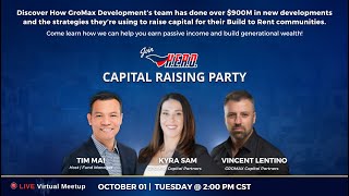 HERO Capital Raising Party LIVE with Kyra Sam amp Vincent Lentino [upl. by Dnalyram216]