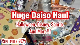 Huge Daiso Haul  September 2024 [upl. by Matthew]