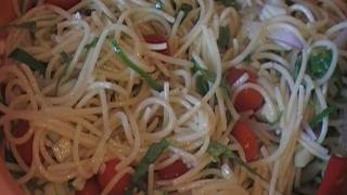 How to Make Spaghettini Salad [upl. by Verene348]