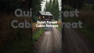 quotQuiet Forest Cabin Retreat Serenity in Naturequot piano relaxing meditationmusic calm [upl. by Lekim685]