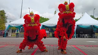 Lion Dance visit Eco Ardence [upl. by Saretta82]