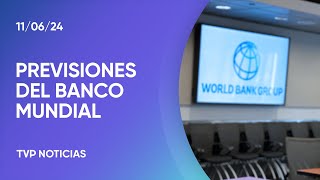 El Banco Mundial prevé una caída de 35 del PBI [upl. by Yeargain]