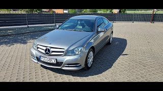 MERCEDES C180  COUPE  2012r  STAN WZOROWY [upl. by Suivatna]