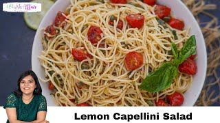 Lemon Capellini Salad Recipe [upl. by Nordine]