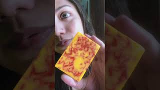 SaffronGoat milk soap reviewglass skinskin care❤️kashmiri beauty by jiniath [upl. by Zaremski]