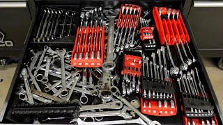 Reviving a Neglected Toolbox Organizing Wrenches and Applying Black Oxide to Sockets [upl. by Fillender567]