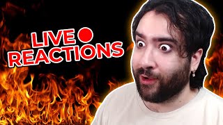 Live Reactions Checking out new nerdcore and anime rap [upl. by Nerrak]