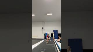 I was so scared to try this stunt 😅 shorts coedstunts cheerleading [upl. by Barnard]