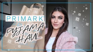 PRIMARK PYJAMA HAUL  SLEEPWEAR HAUL AND TRY ON [upl. by Joellyn]