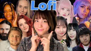 ULTIMATE ASMR LOFI COLLAB 2💤 15 creators [upl. by Burwell885]