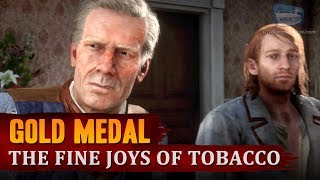 Red Dead Redemption 2  Mission 38  The Fine Joys of Tobacco Gold Medal [upl. by Llebpmac293]