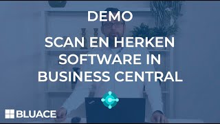 Demo scan en herken software in Business Central [upl. by Matthaeus]