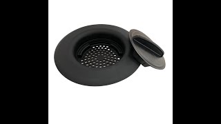 Flex Strainer kitchen sink strainer and drain plug installation video [upl. by Duwe]