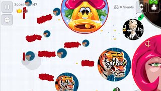 MACRO THE BEST 😬 AGARIO MOBILE [upl. by Imehon]